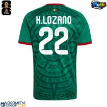 Moški Nogometni dresi Mehika Hirving Lozano #22 Domači SP 2026 Kratek Rokav